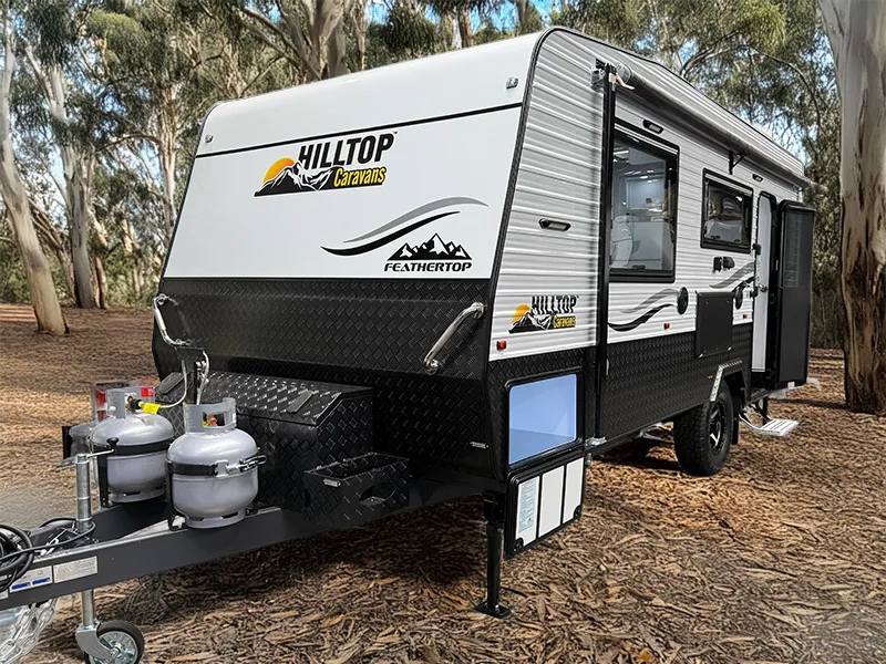 Hilltop Feathertop 18ft 2" Rear Door